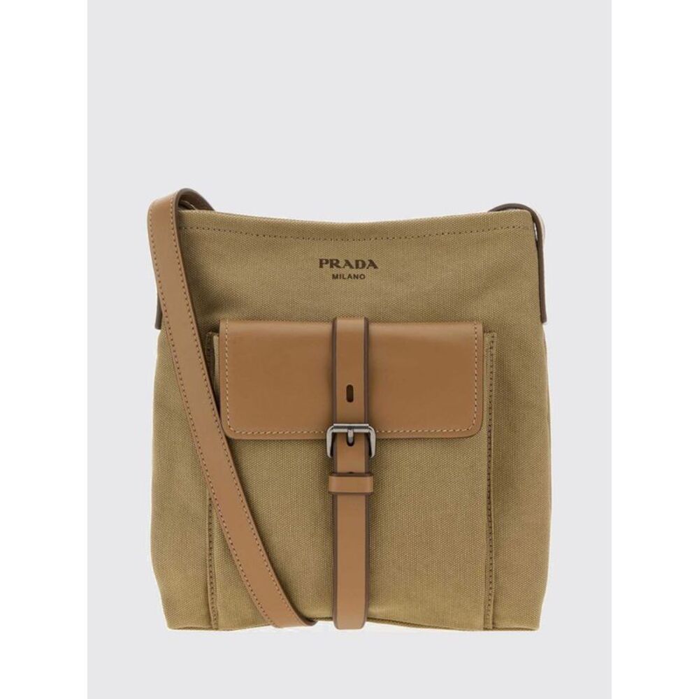 Prada Shoulder Bag Men Kaki